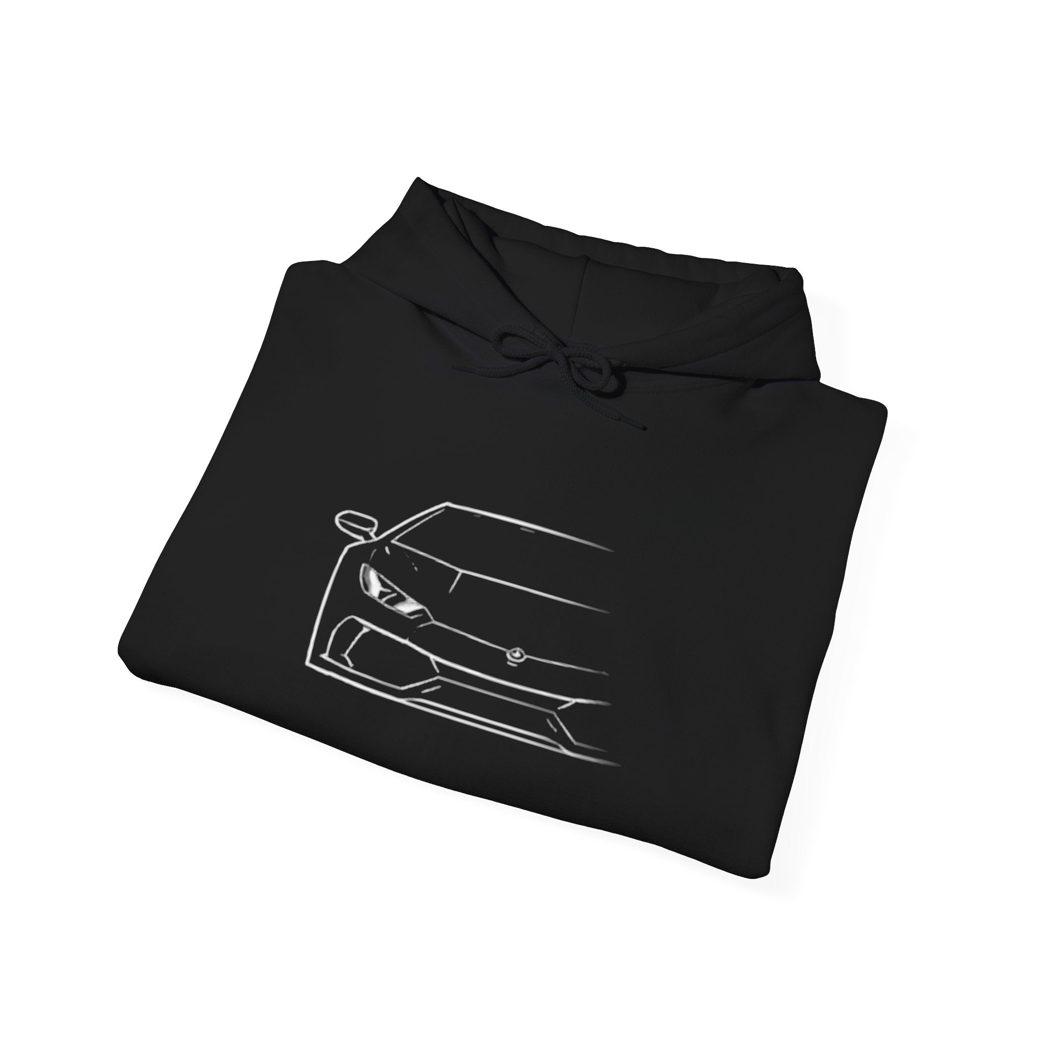 Need Money for Lambo Hoodie — Lamborghini Outline Car Graphic Pullover